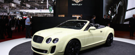 Geneva 2010: Bentley Continental Supersports Cabrio face topless la Geneva