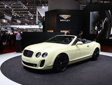 Geneva 2010: Bentley Continental Supersports Cabrio face topless la Geneva