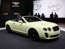 Geneva 2010: Bentley Continental Supersports Cabrio face topless la Geneva