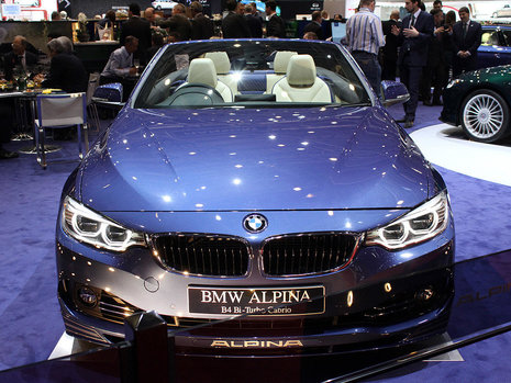 Geneva 2014: Alpina B4 Bi-Turbo Cabrio