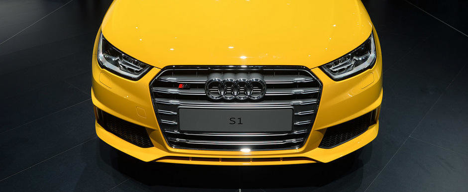 Geneva 2014: Audi S1, mini hot-hatch-ul cu 231 CP si tractiune integrala