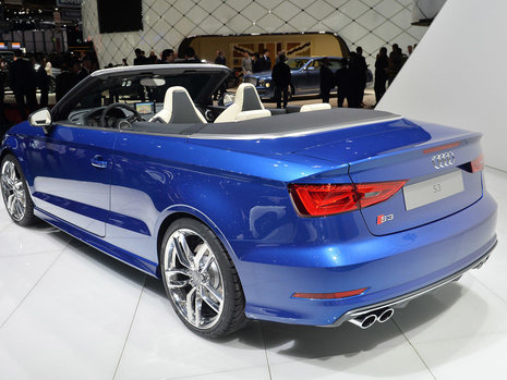 Geneva 2014: Audi S3 Cabriolet