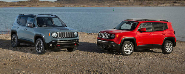 Geneva 2014: Jeep prezinta noul Renegade, un crossover cu platforma Fiat