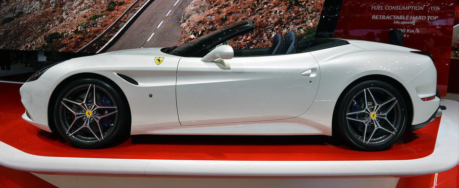 Geneva 2014: Noul California T este primul Ferrari Turbo din ultimii 20+ ani