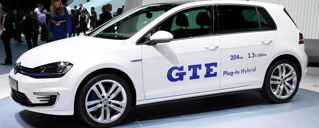 Geneva 2014: Noul VW Golf GTE se lauda cu 204 CP si 1.5 litri la 100 km