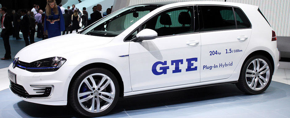 Geneva 2014: Noul VW Golf GTE se lauda cu 204 CP si 1.5 litri la 100 km