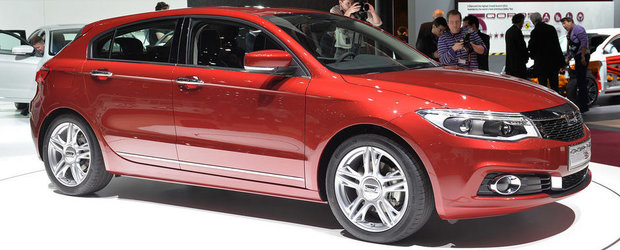 Geneva 2014: Qoros 3 Hatch se anunta un rival de temut pentru Golf & Co.