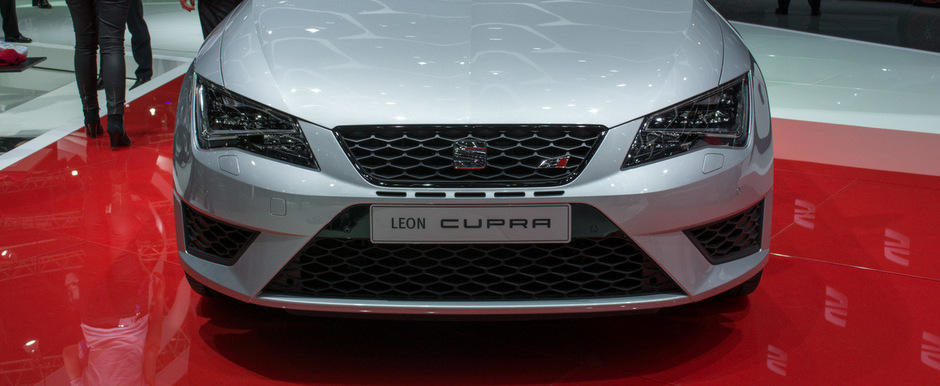 Geneva 2014: SEAT Leon Cupra 280 e noul rege cu tractiune fata al 'Ring-ului