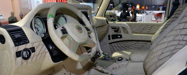 Geneva 2015: Mansory G63 Sahara are 828 CP si o pasiune pentru camuflaj