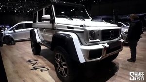 Geneva 2015: Noul Mercedes G500 4x4² e un monstru de masina