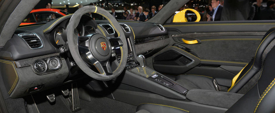 Geneva 2015: Porsche Cayman GT4 celebreaza placerea condusului