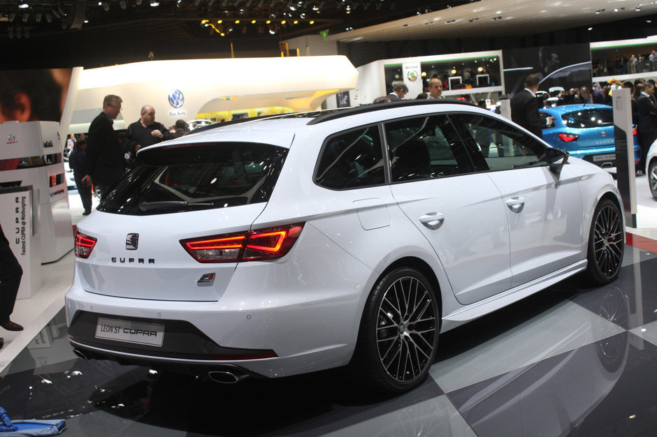 Geneva 2015: SEAT Leon ST Cupra