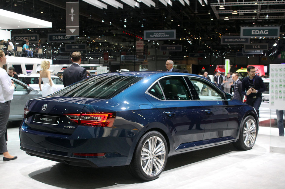 Geneva 2015: Skoda Superb