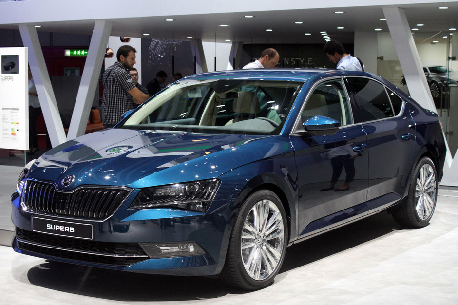 Geneva 2015: Skoda Superb