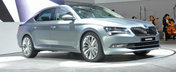 Geneva 2015: Noua Skoda Superb pozeaza in piele si metal