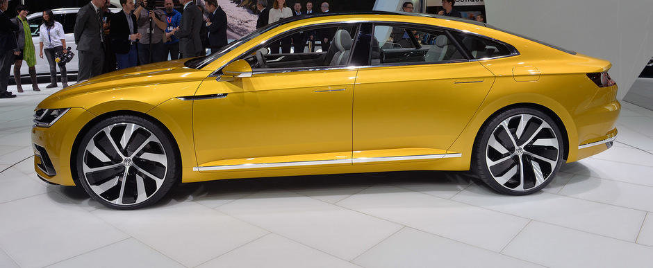 Geneva 2015: Volkswagen Sport Coupe GTE prefigureaza urmatorul CC