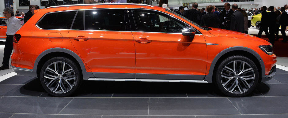 Geneva 2015: VW Passat Alltrack pare pregatit de orice provocare Geneva 2015: VW Passat Alltrack pare pregatit de orice provocare