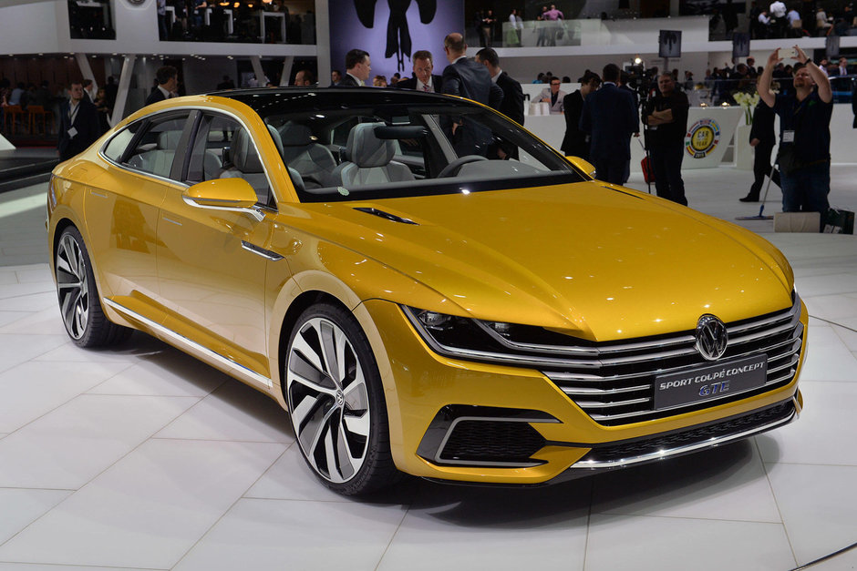 Geneva 2015: VW Sport Coupe Concept GTE