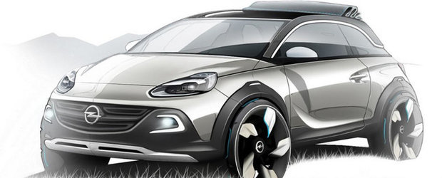 Geneva Motor Show 2013: Opel dezvaluie mini-crossoverul Adam Rocks