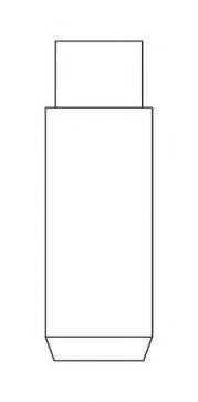 Ghid supapa PEUGEOT PARTNER combispace (5F) (1996 - 2012) INTERVALVES 8117.601 piesa NOUA