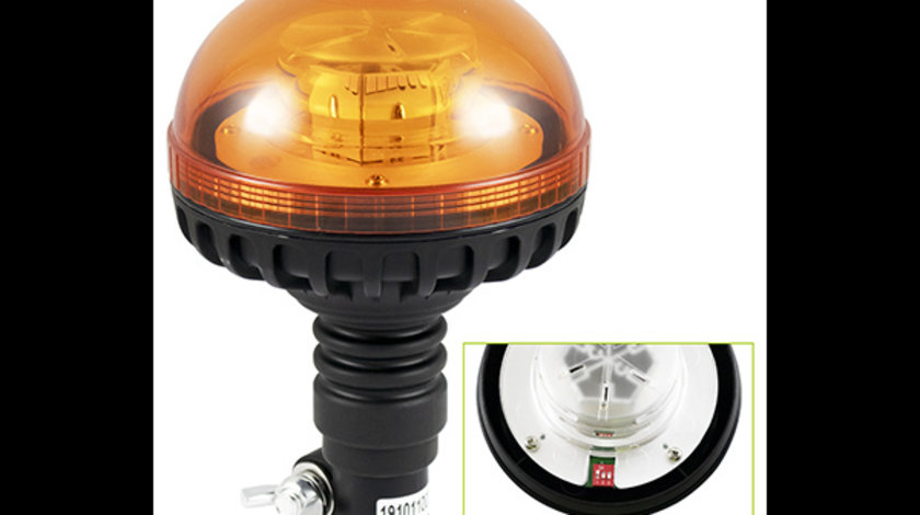 Girofar Led 12-24v Cu Baza Flexibila Jbm 53690