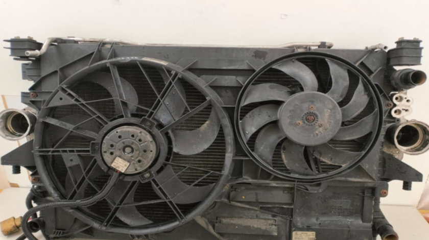 GMW/ SET Radiatoare VW Transporter T5 cu ventilator 2.5 Complet 0130303916/7H0121253 Volkswagen VW Transporter T5 [2003 - 2009]