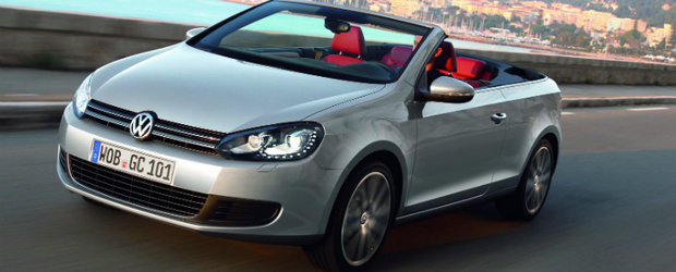 Golf 6 cabrio - splendoare sub soare!