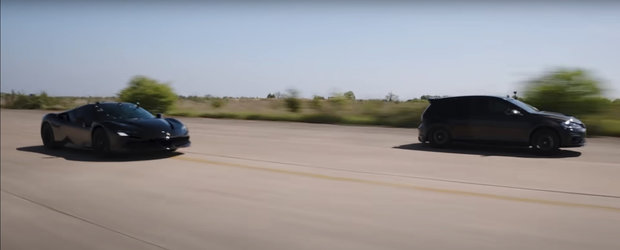 Golf-ul care poate sa faca de rusine un Ferrari de 1000 CP