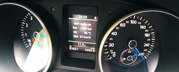 Golf-ul care te lasa fara respiratie. Accelereaza ca nebunu' pana la 300 km/h!