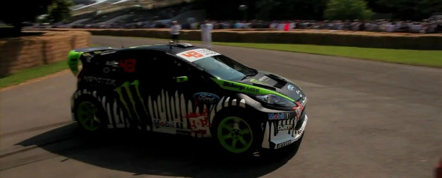 Goodwood 2011: Ken Block face spectacol la Festivalul Vitezei