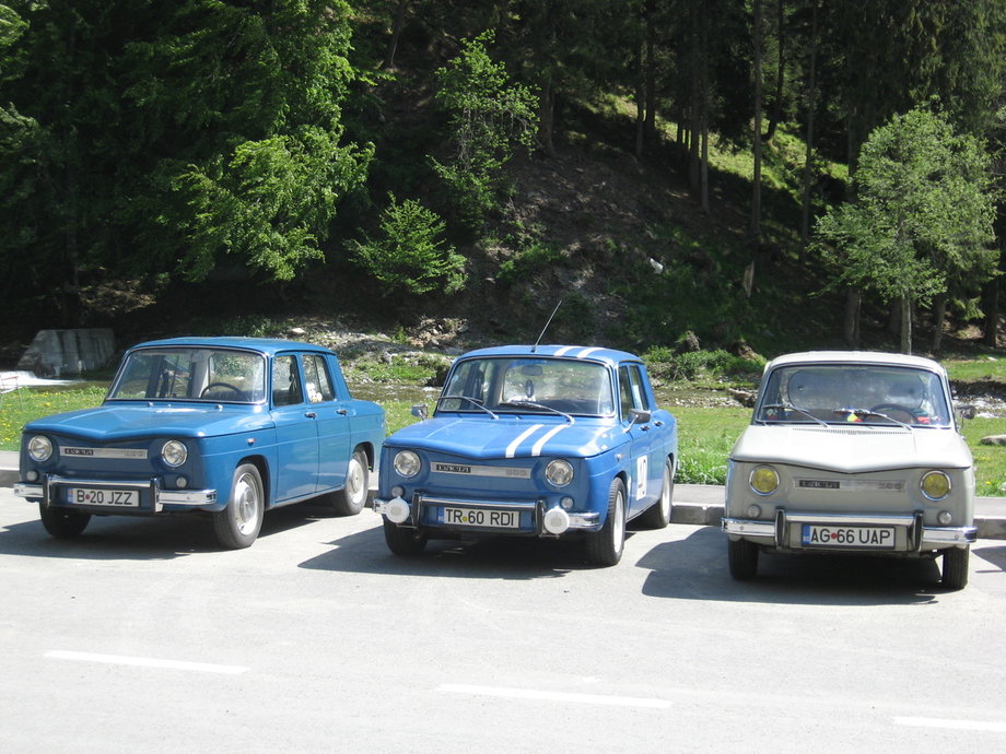GORDINI&Dacia 1100 la Pitesti si Campulung