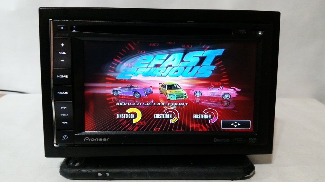 Gps auto 2din pioneer avic f920bt divx sd touchscreen bluetooth