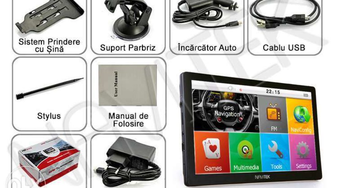 GPS Auto Techstar 7" Premium 8GB