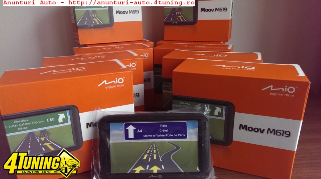 GPS MIO M619 NOI IGO PRIMO 3D 46 TARI MAI 2015 CAMION TIR AUTO AUTOCAR MOTO