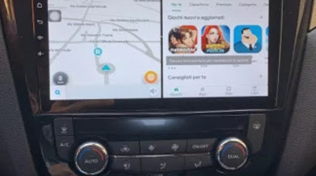 GPS / Navigatie Android Nissan Qashqai ~ Memorie ram 2GB