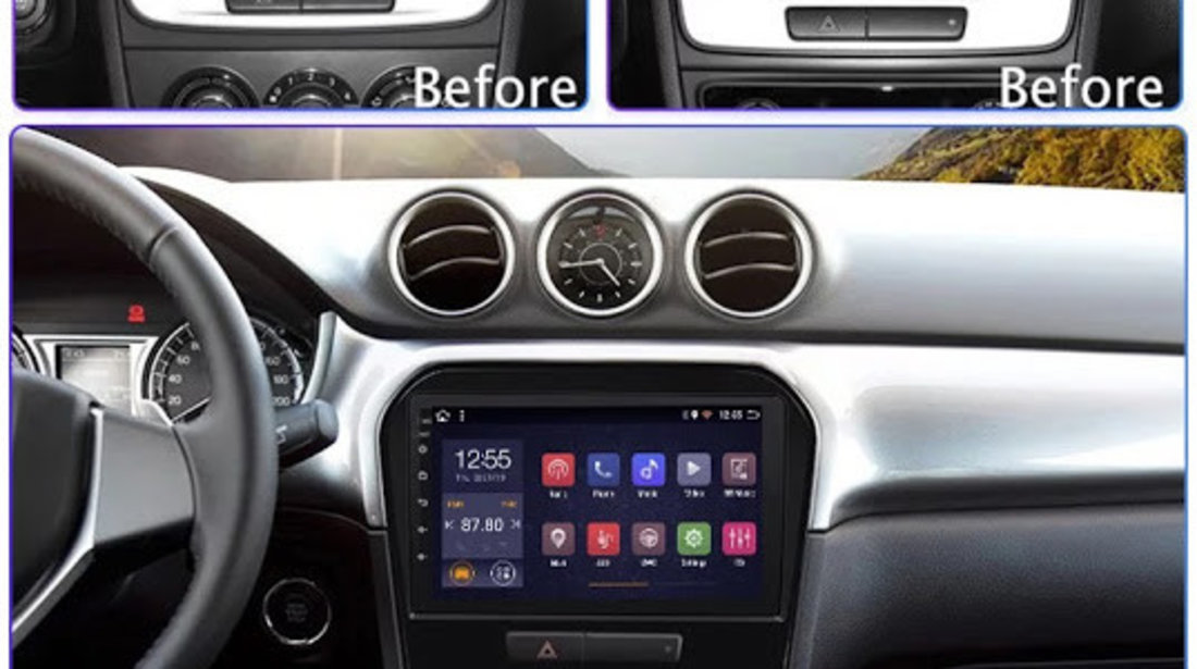 Gps / Navigatie dedicată cu android Suzuki Vitara