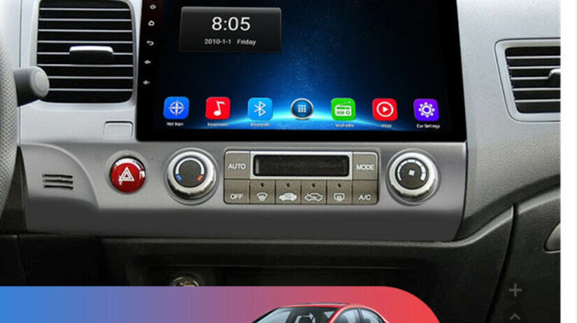 Gps / Navigatie dedicata cu Android Honda Civic 2006 - 2011