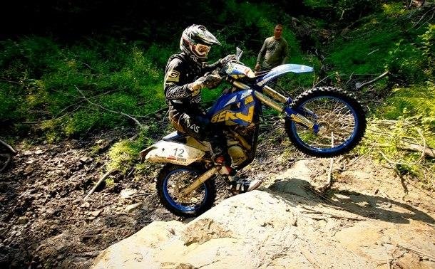 Graham Jarvis, demo show pentru Academia Hard Enduro Piatra Neamt la SMAEB