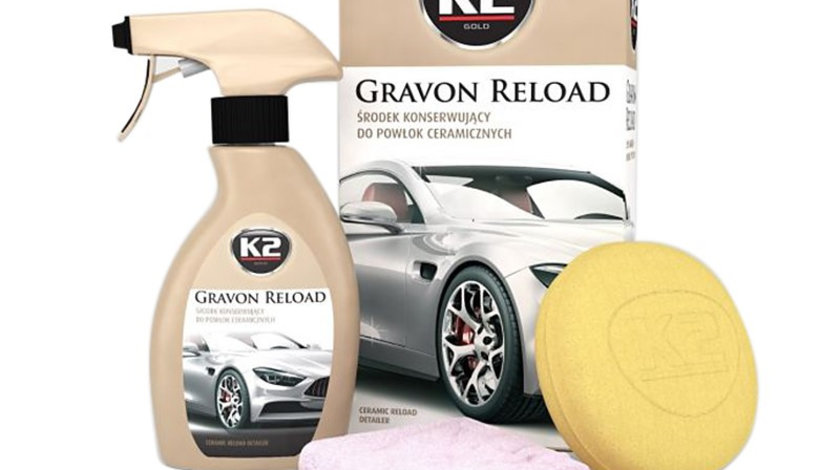 Gravon Reload Agent De întreținere A Acoperirii Ceramice, 250 Ml K2-01487