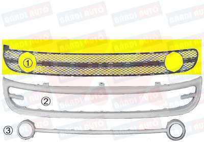 Grila 5803499 VAN WEZEL pentru Vw Beetle Vw New Vw Novo ⭐⭐⭐⭐⭐