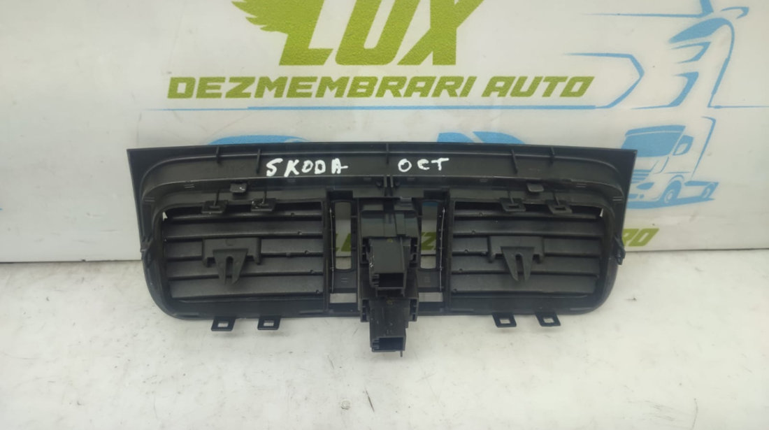 Grila aer bord centrala 5j0820951s01 Skoda Fabia 5J [2007 - 2010]