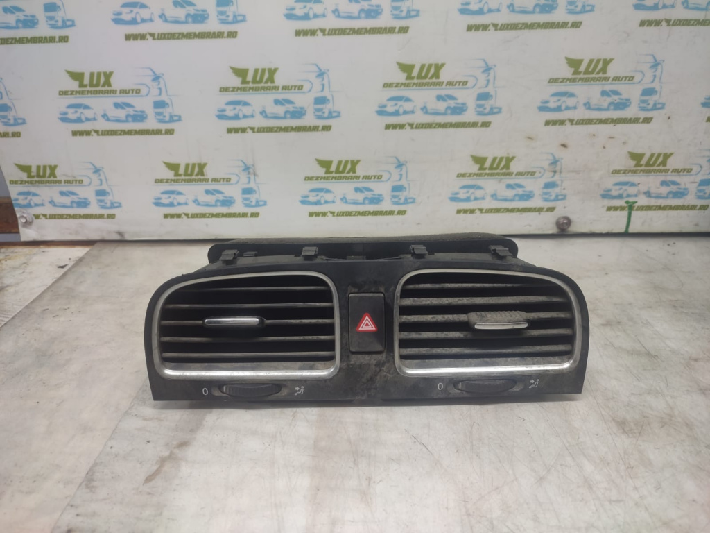 Grila aer bord centrala 5k0815735d Volkswagen VW Golf 6 [2008 - 2015]