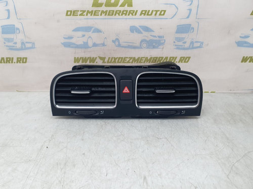 Grila aer bord centrala 5k0819743e Volkswagen VW Golf 6 [2008 - 2015]
