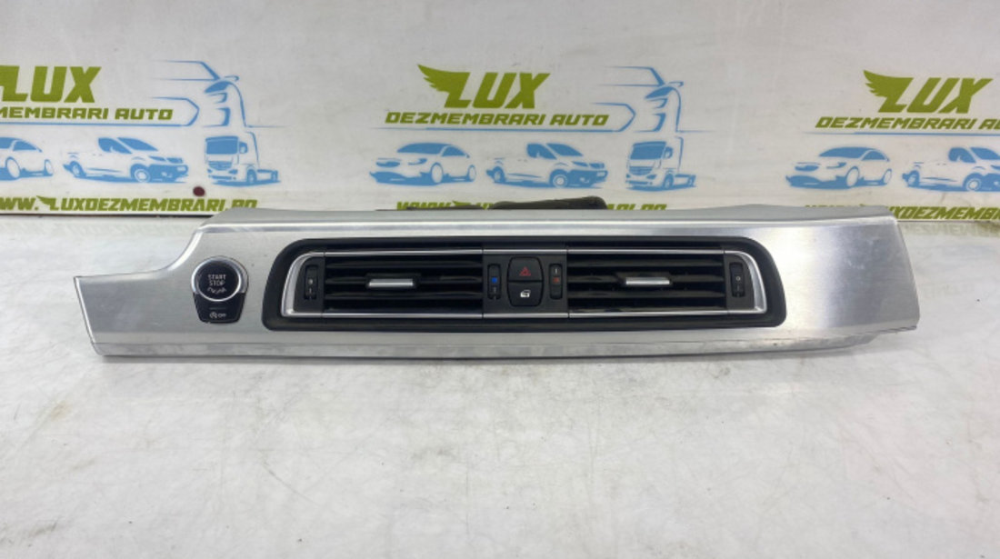 Grila aer bord centrala 9155134 BMW Seria 7 F01/F02 [2008 - 2012]