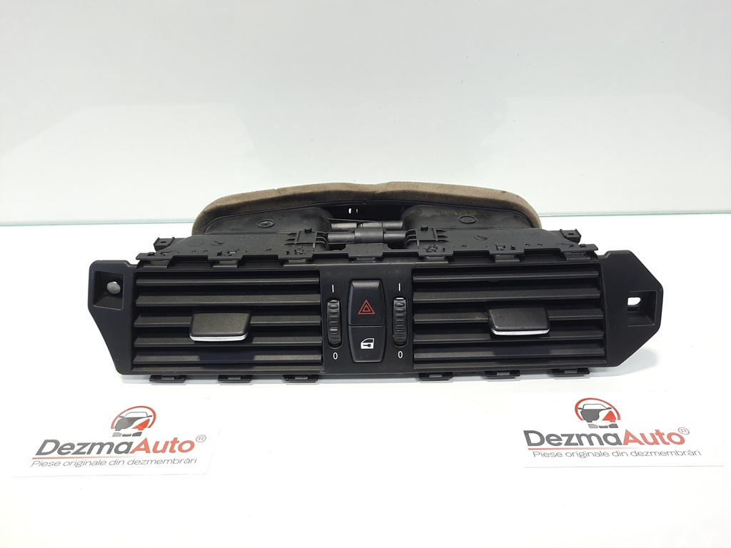 Grila aer bord centrala, Bmw 5 (E60) [Fabr 2004-2010] 9112206-01 (id:429426)