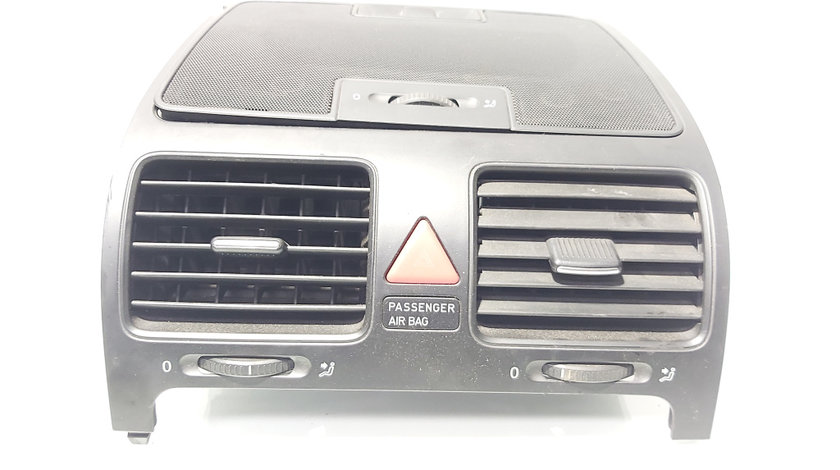 Grila aer bord centrala, cod 1K0819743A, VW Golf 5 Variant (1K5) (id:650920)