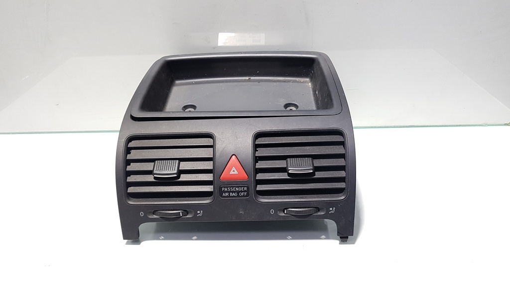 Grila aer bord centrala, cod 1K0819743B, Vw Golf 5 (1K1) (id:394050)