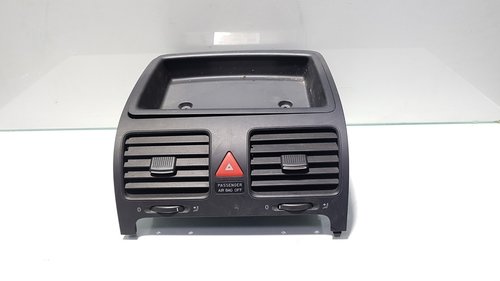 Grila aer bord centrala, cod 1K0819743B, Vw Golf 5 (1K1) (id:394050)