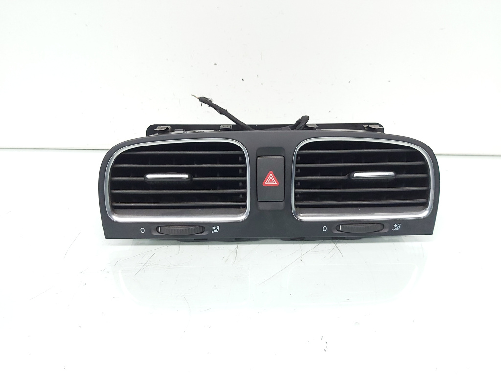 Grila aer bord centrala, cod 5K0815736D, Vw Golf 6 (5K1) (id:653105)