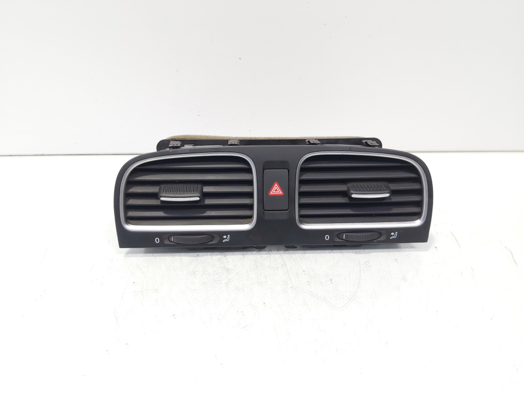 Grila aer bord centrala, cod 5K0815736D, Vw Golf 6 (5K1) (id:689023)